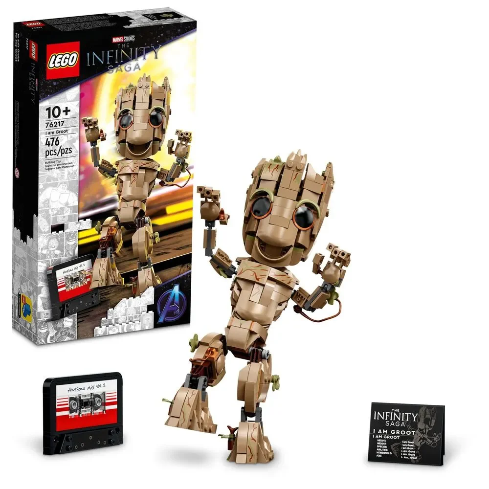 LEGO® 76217 Marvel I am Groot Ages 10+ 476 Pcs